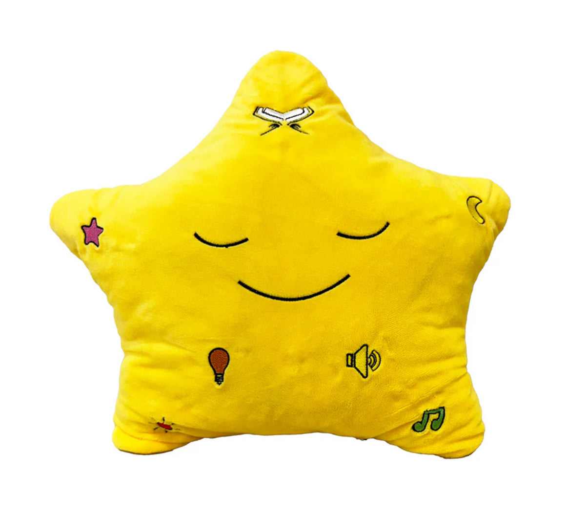 YELLOW STAR DUA PILLOW