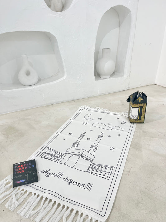 KAABA COLOURING PRAYER MAT