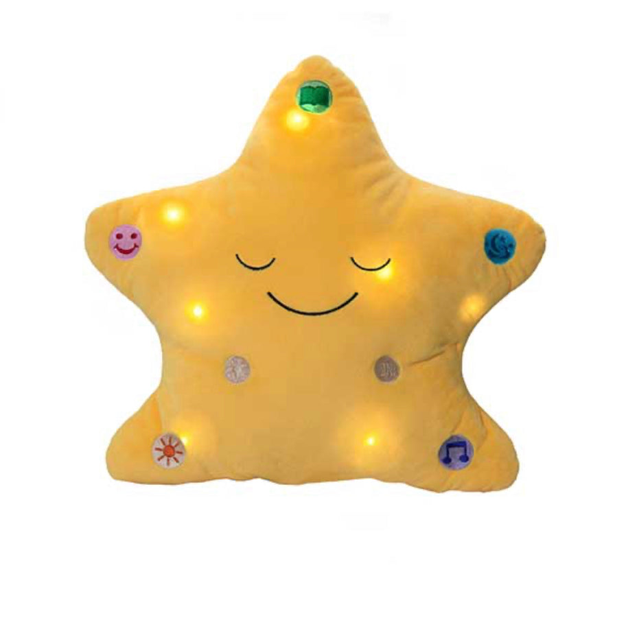 YELLOW STAR DUA PILLOW