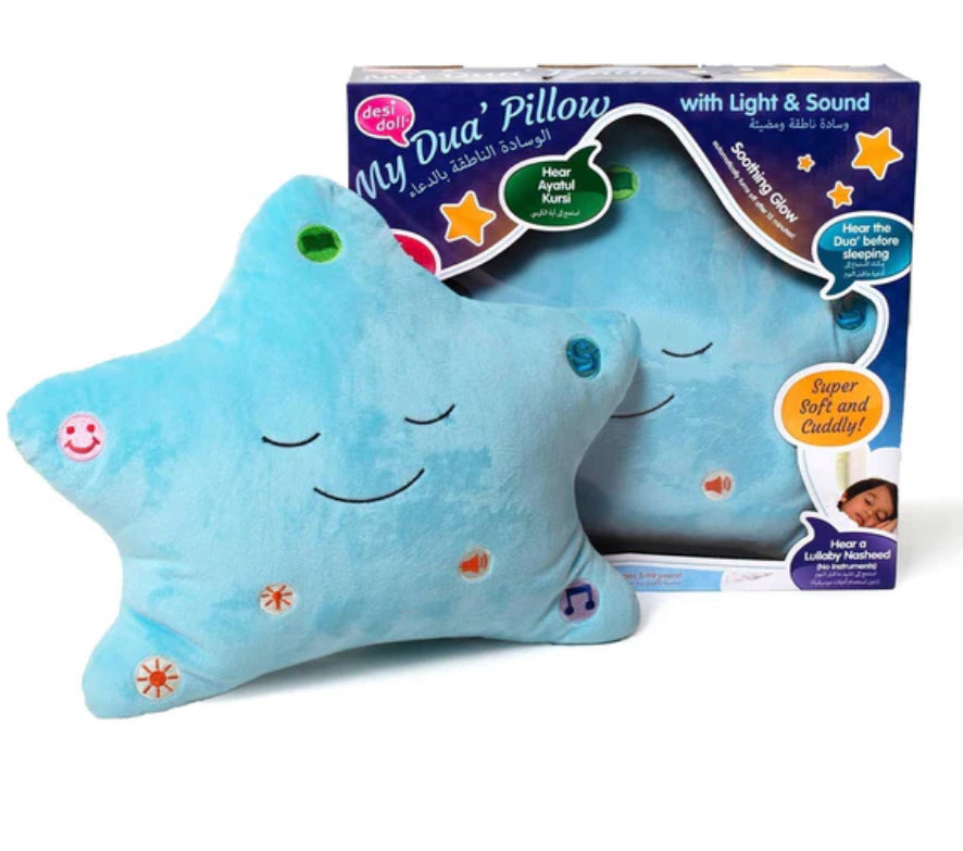 BLUE STAR DUA PILLOW