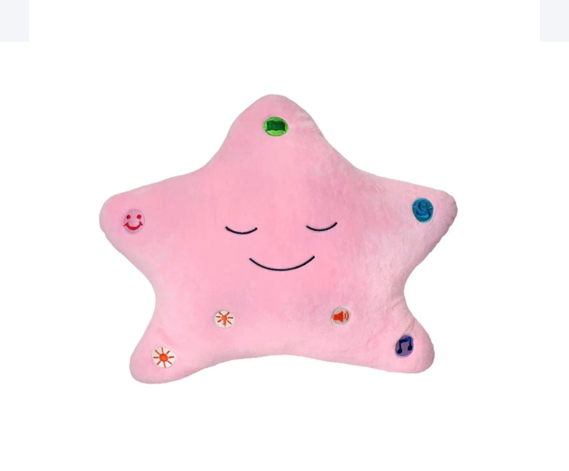 PINK STAR DUA PILLOW